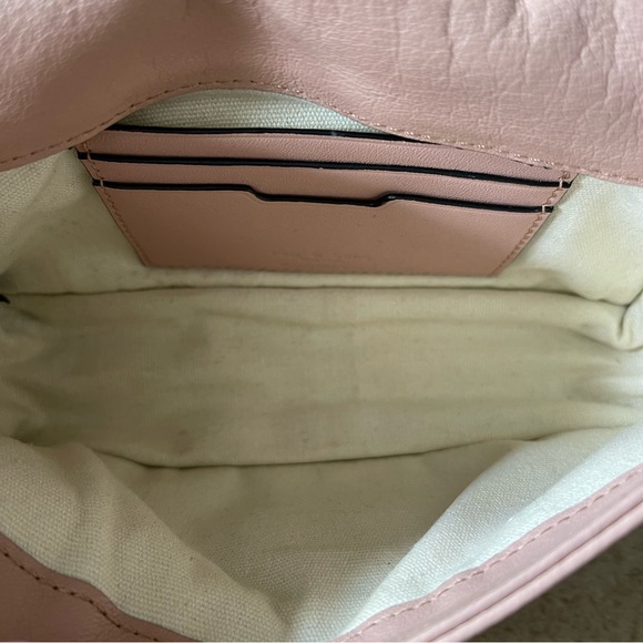Rag & Bone Field Clutch Convertible Crossbody Mini Bag In Nude/ Pink - Picture 12 of 16